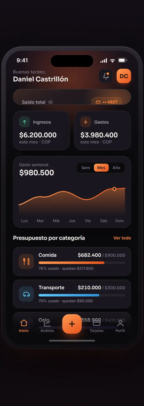 App de finanzas personales real construida con Claude